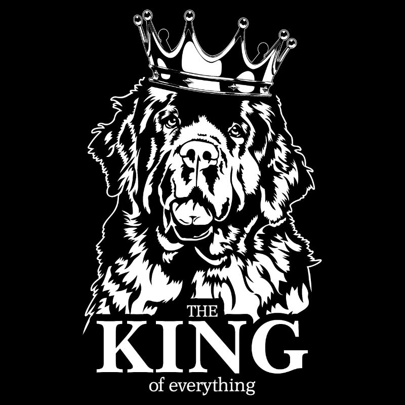 Newfoundland King of everything Saying Dogs