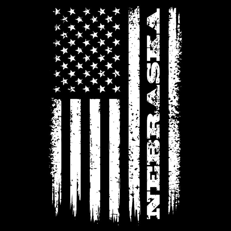 Drapeau des États-Unis Nebraska State Gift