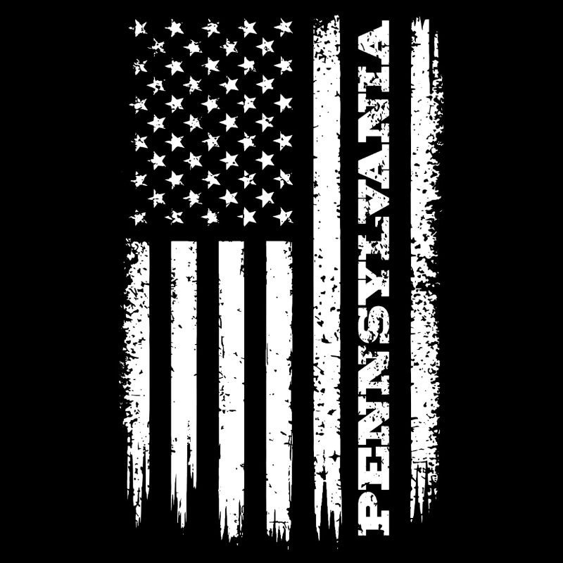 Drapeau des États-Unis Pennsylvanie Cadeau de l’État
