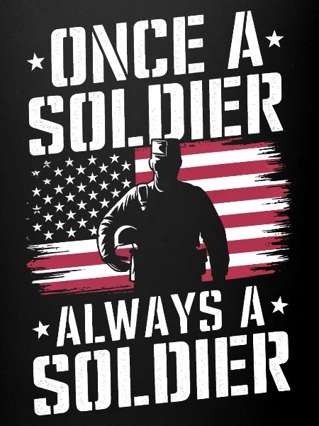Soldat militaire vétéran