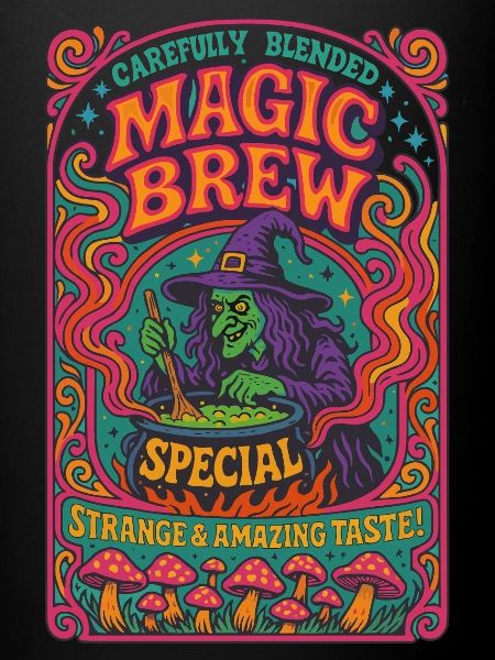 Psychedelic Witch's Brew