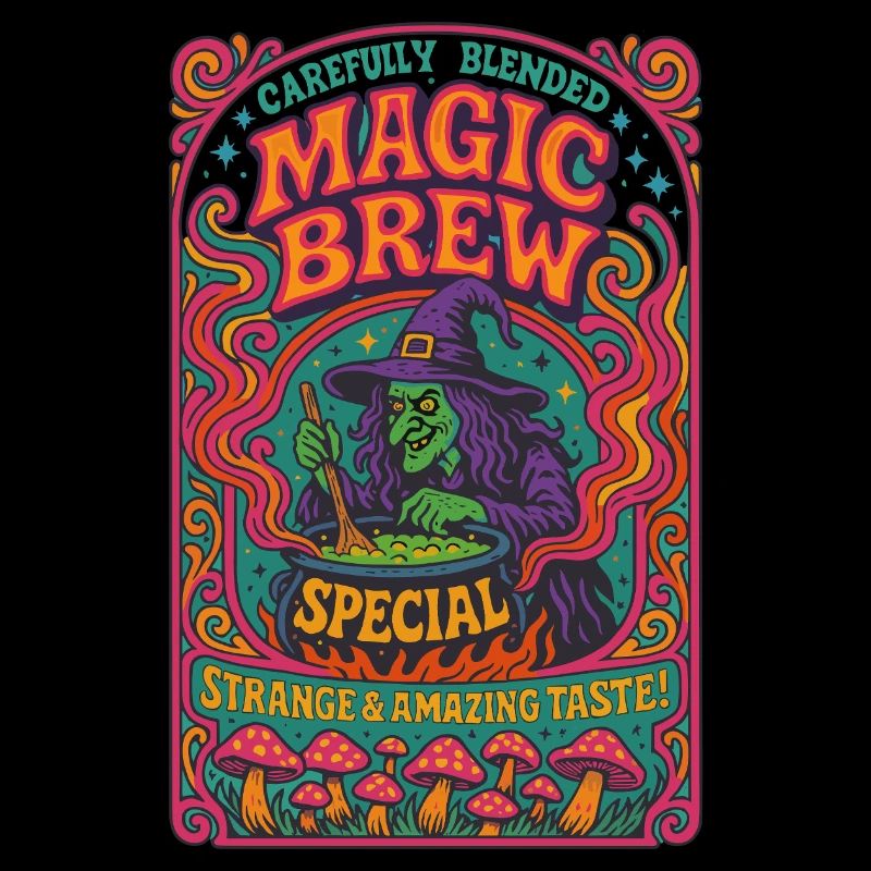 Psychedelisches Hexengebräu