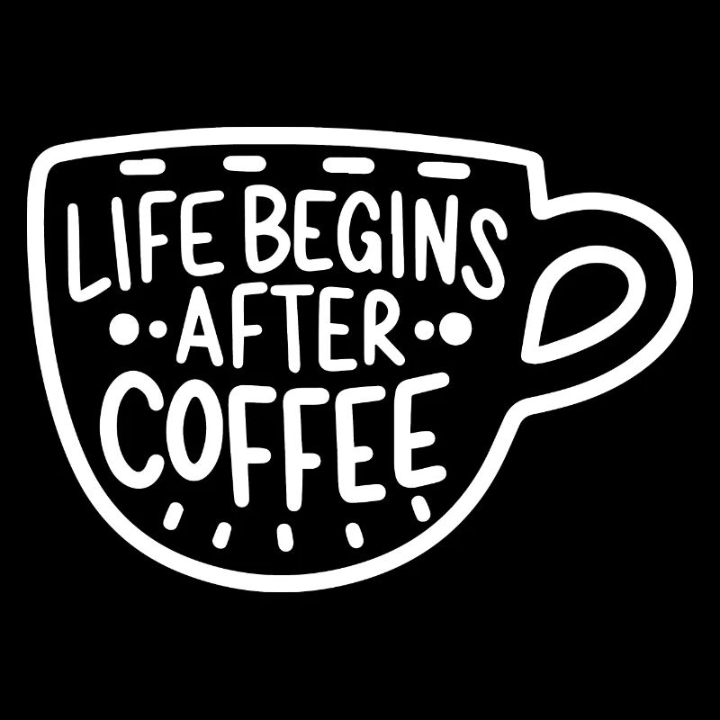 Kaffee Kaffeetasse Spruch