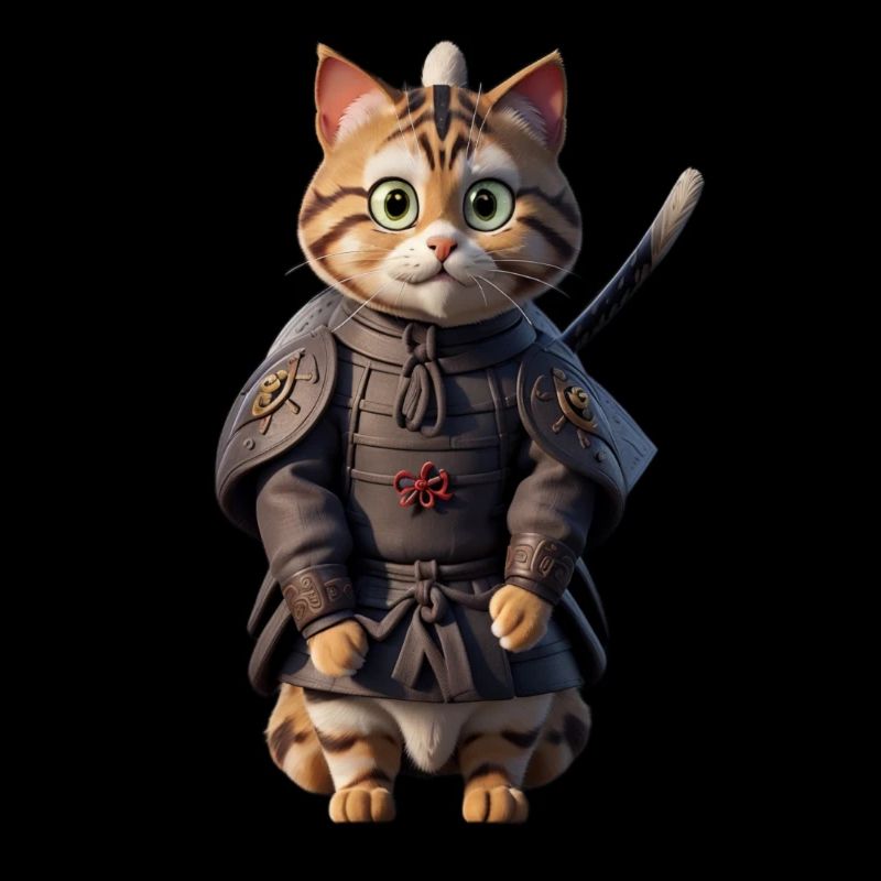 Samurai Katze