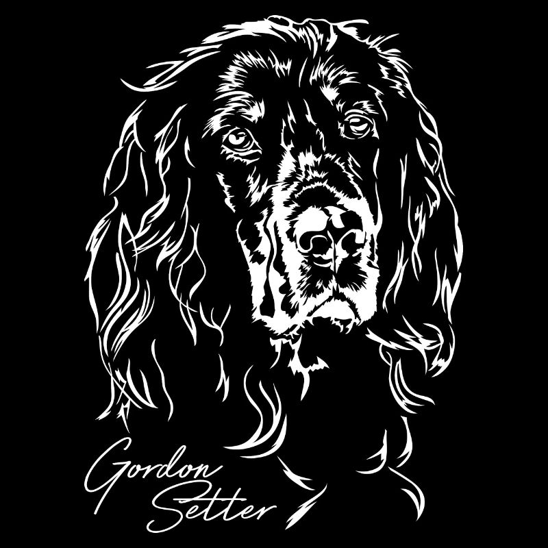 GORDON SETTER Portrait Wilsigns