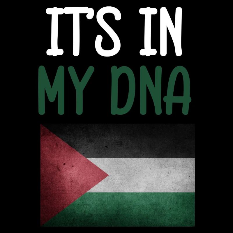 Palestine Drapeau de l’ADN