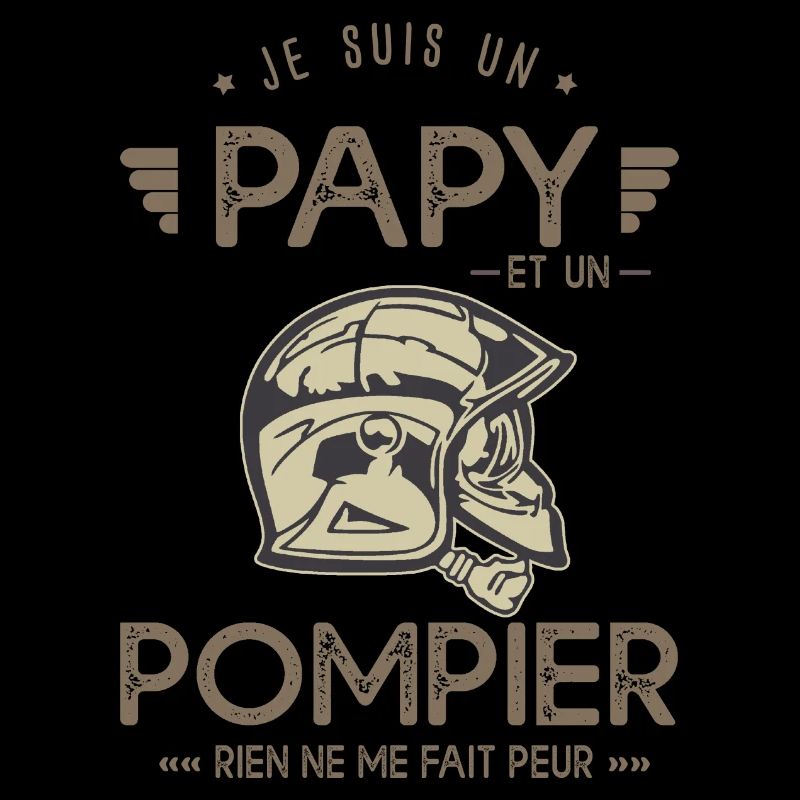 papy pompier cadeau humour sapeur pompier