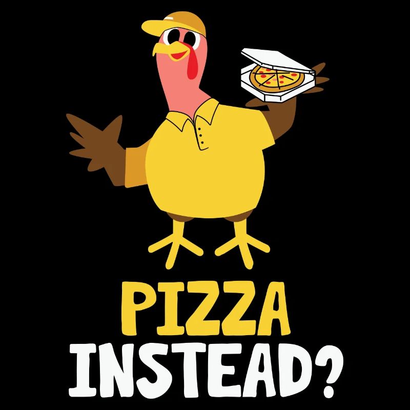 Thanksgiving Turkey Pizza Instead