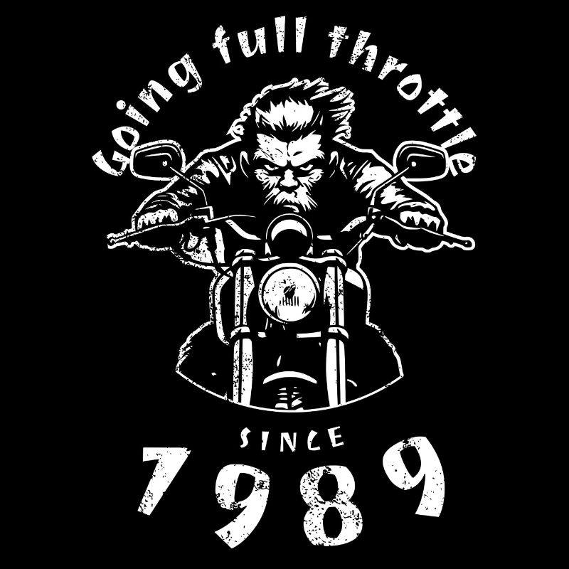 35. Geburtstag Going full throttle since 1989