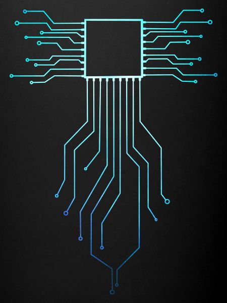 Circuit imprimé CPU