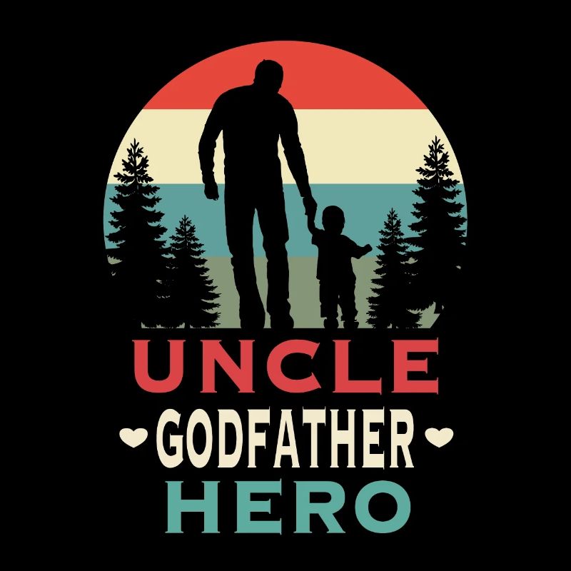 Patenonkel Onkel Pate Taufpate Taufe Retro Spruch