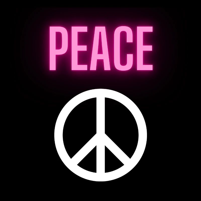 Peace - Neon - Front only