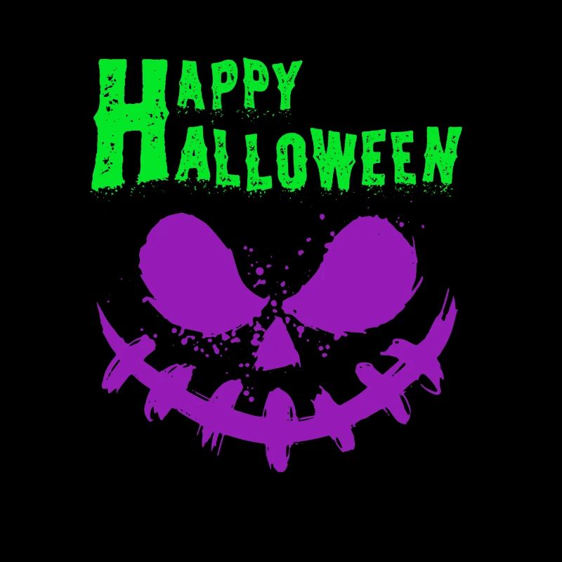 Citrouille d’Halloween, Joyeux Halloween