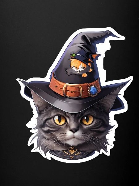 Chat d’Halloween