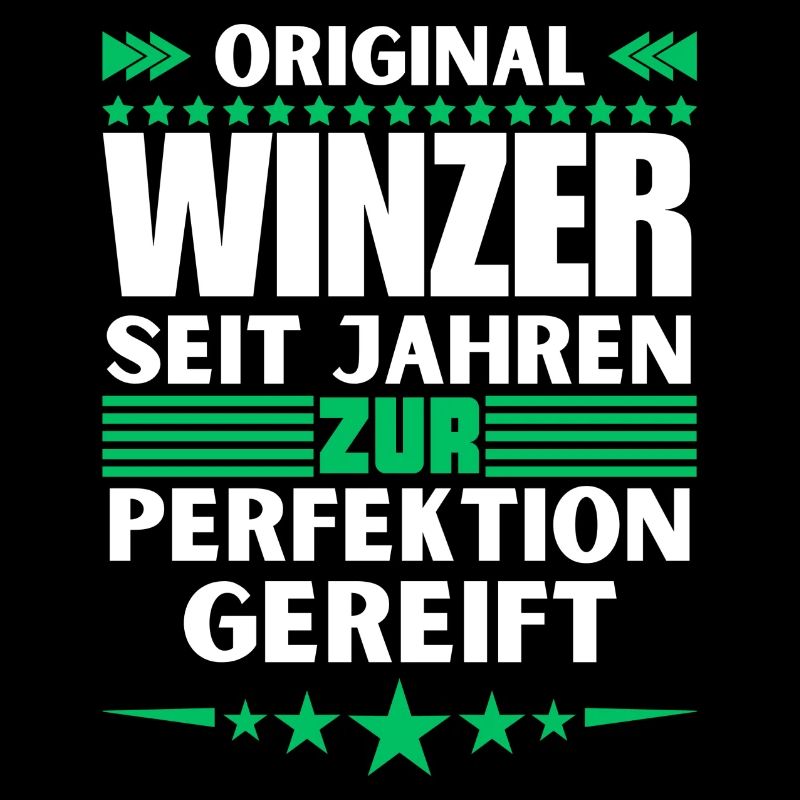 Zur Perfektion gereifter Winzer