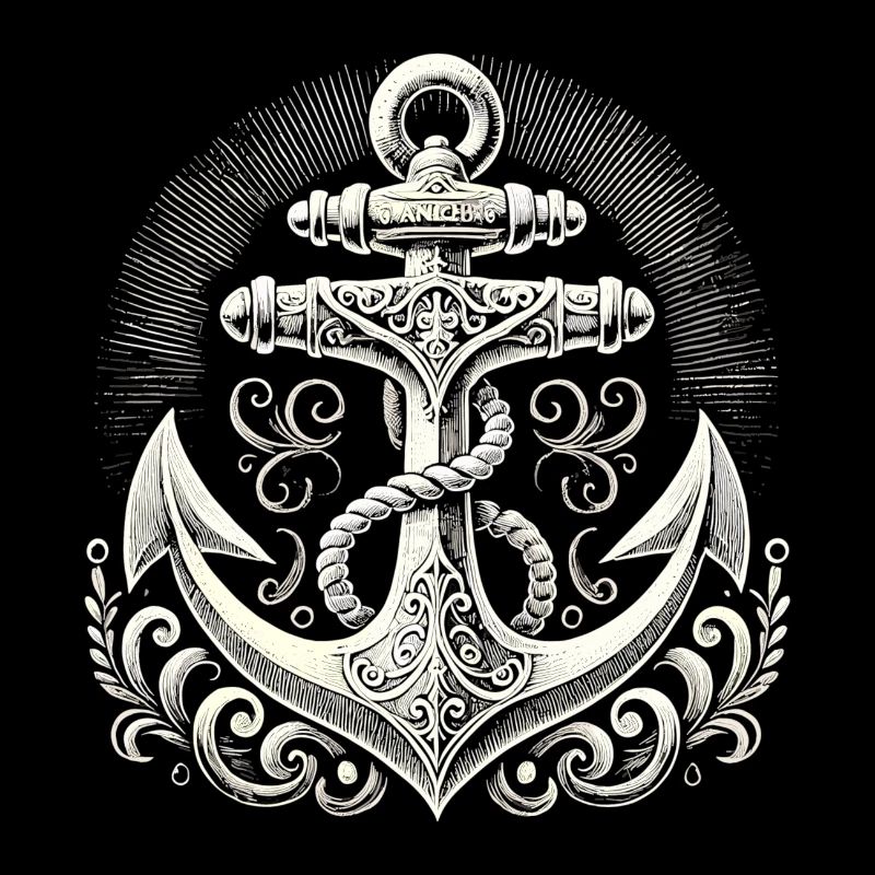 Anchor Ship Anchor Anchor Cool Maritime Gift