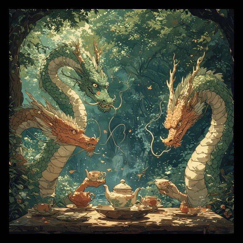 Chá yě lóng - Tea with Dragons