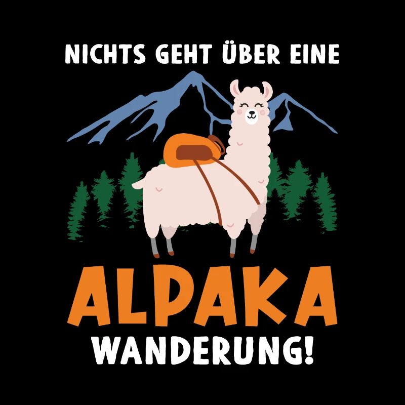 Alpaka wanderung Lama Geschenk