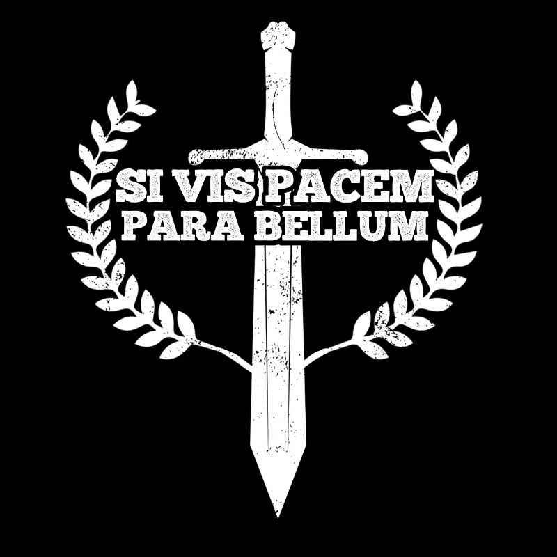 War Peace Latin Quote Si Vis Pacem Para Bellum