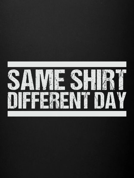 Même chemise jour différent