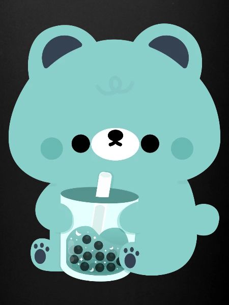 Ours Boba Turquoise