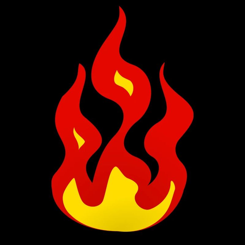 Flammes de feu