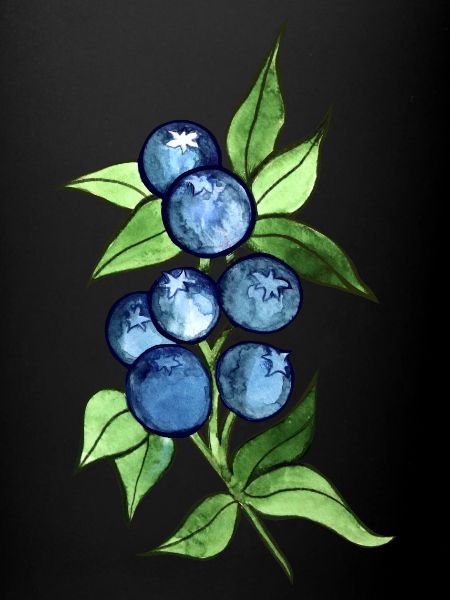 blueberries