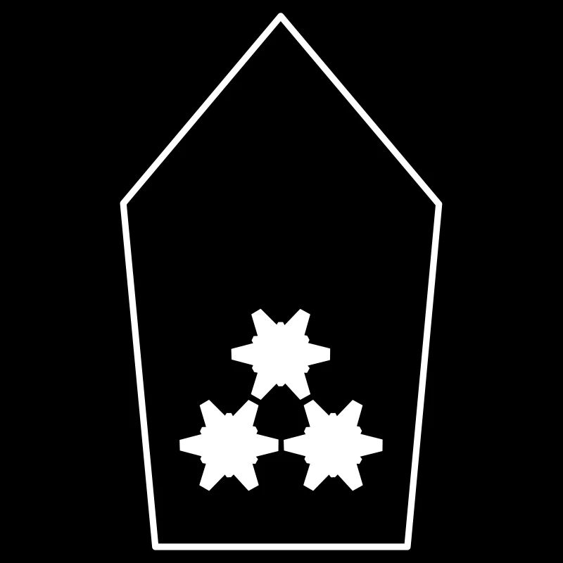 Chef de train Bundesheer (transparent/blanc/ multicolor)