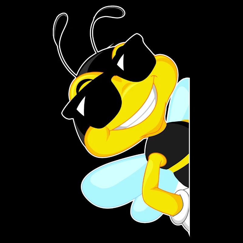 Biene coole Honigbiene Geschenkidee