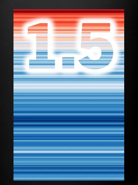 1.5 Warming Stripes