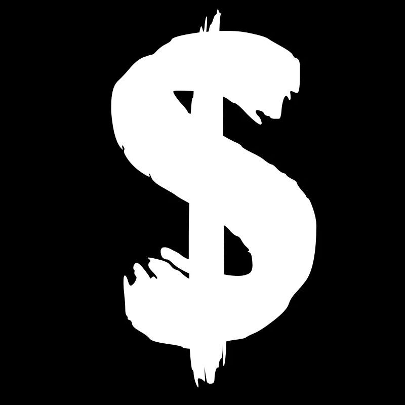 Dollar Argent symbole espèces dollar signes de dollar Vector