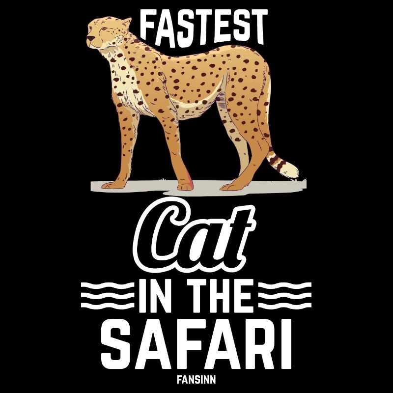Chat le plus rapide du safari