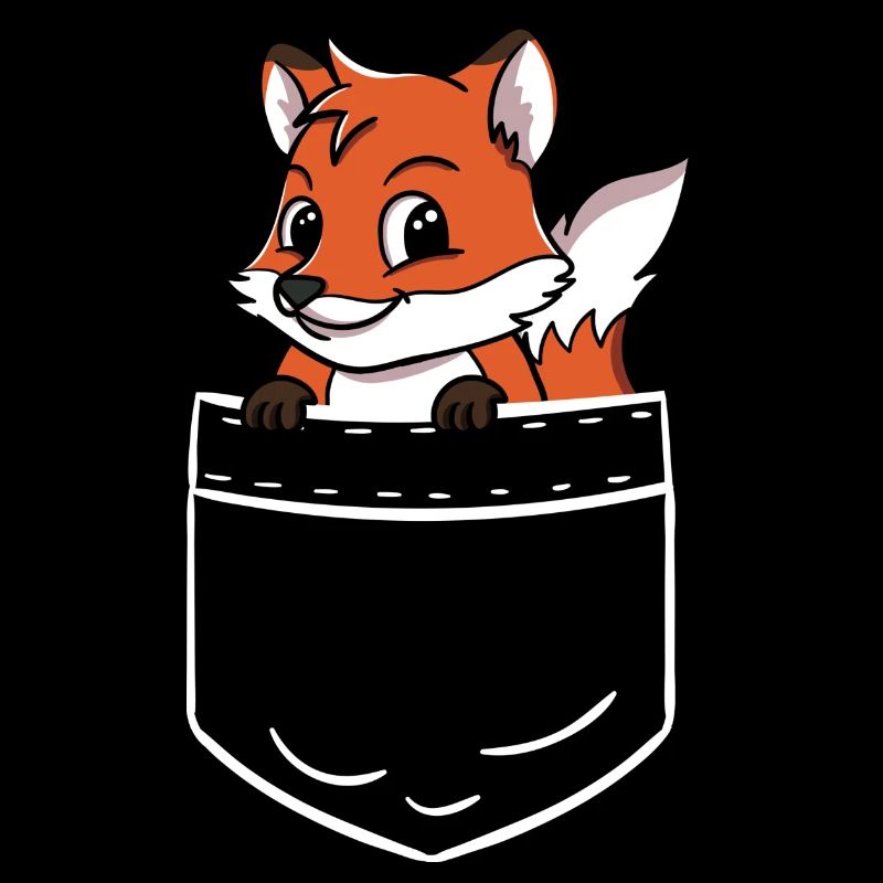 Fuchs Wald Wildtier Tasche Tasche