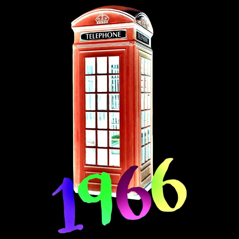 Cabine téléphonique Téléphone 1966