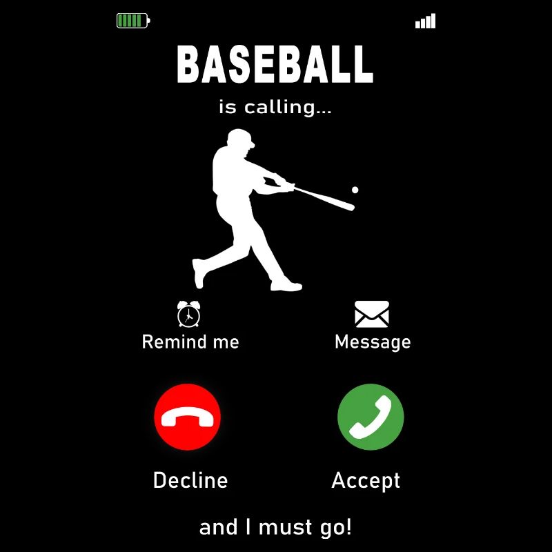 Baseball is calling