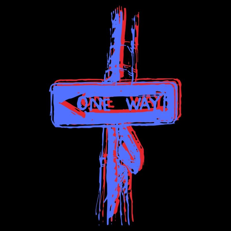 One way 3 dimensions panels