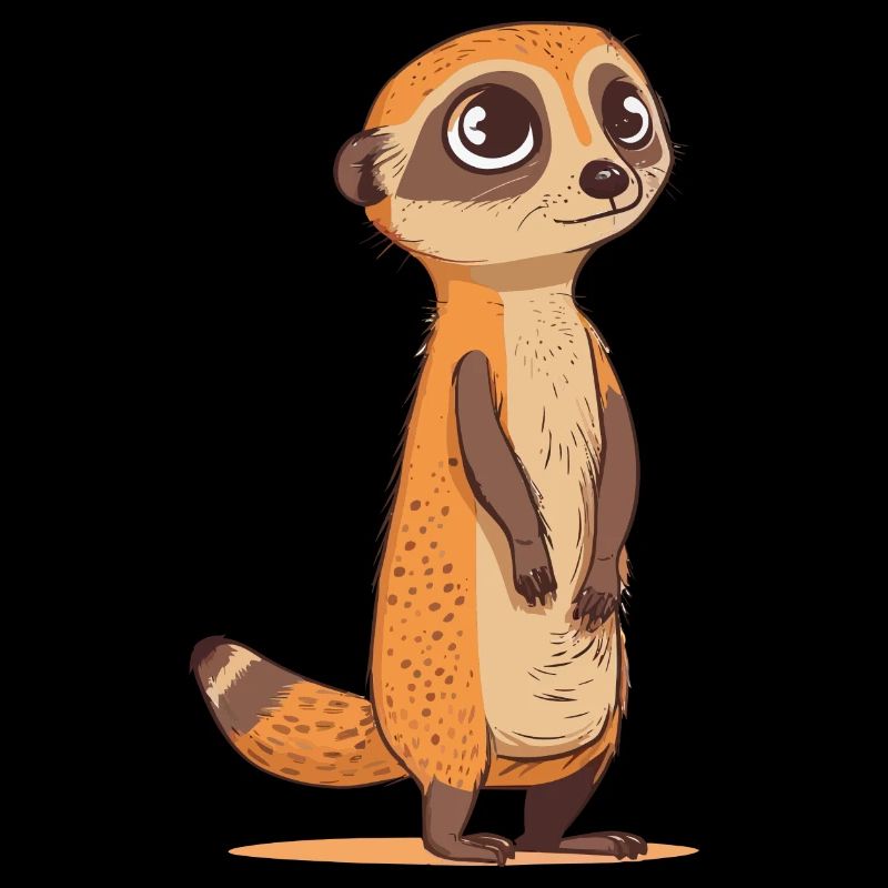 süßes Erdmännchen