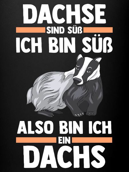 Tiermotiv Dachs