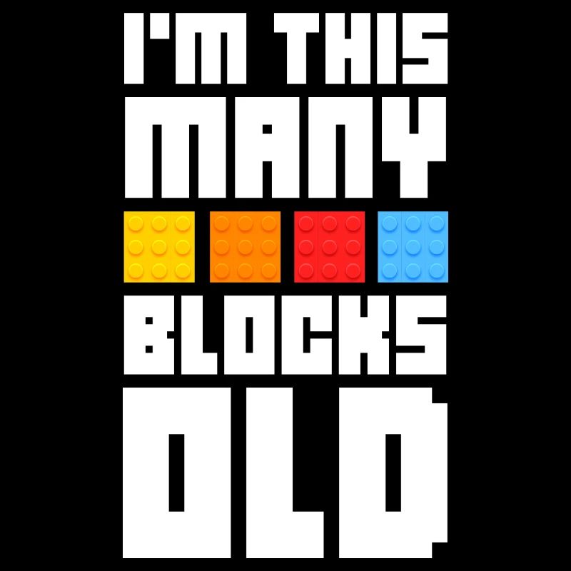 I'm this many blocks old