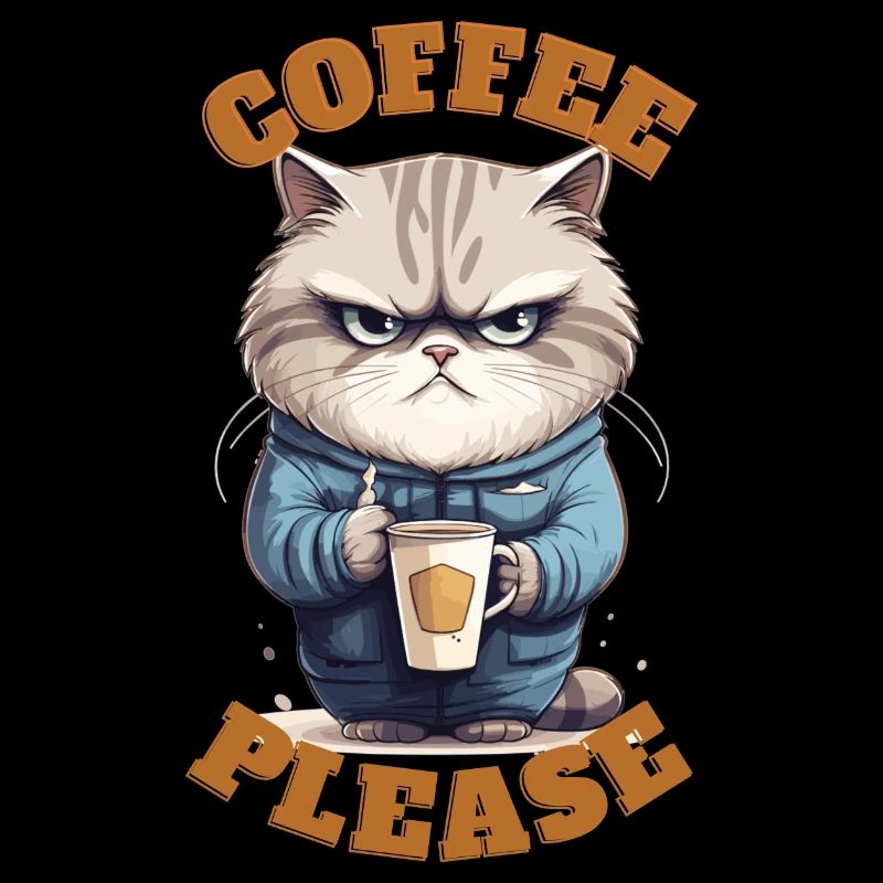 Café s’il vous plaît chat