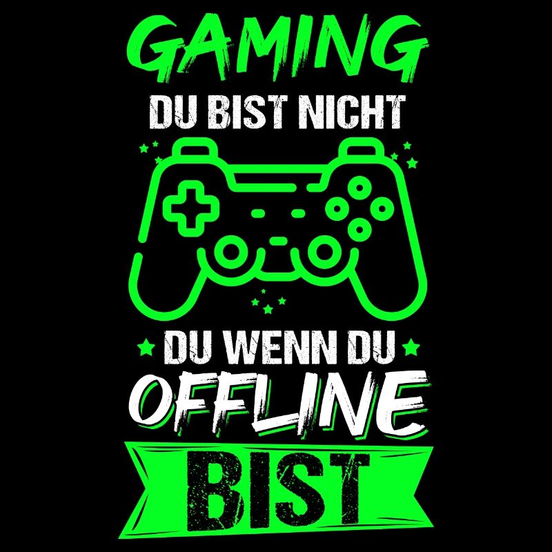 Gaming Online Statt Offline Controller Spieler Gam