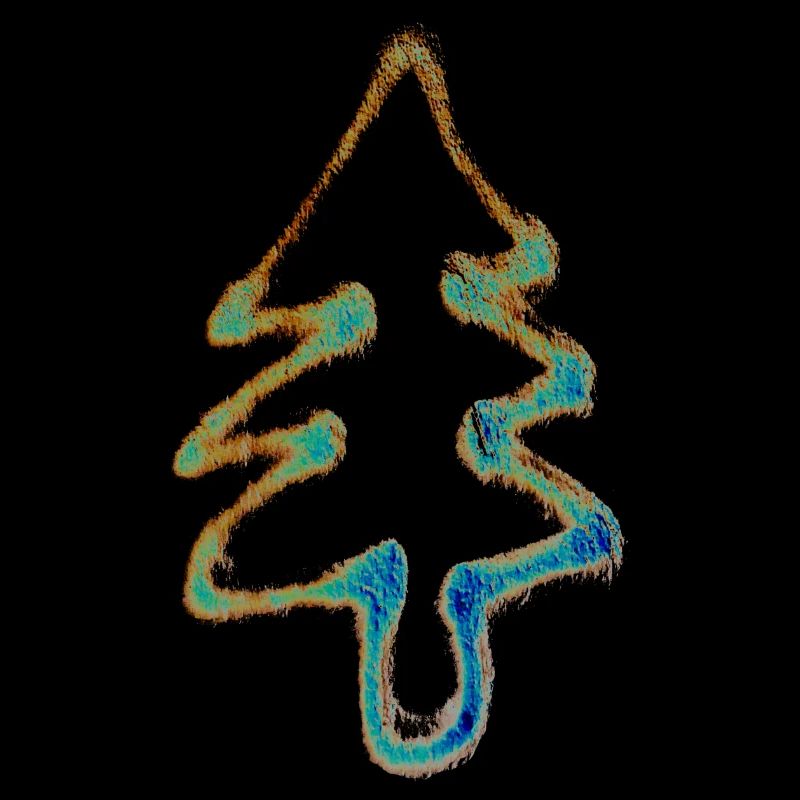 Christmas Tree False Colors