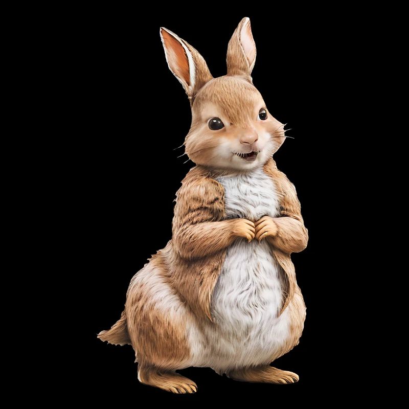 Mignon lapin marron 18