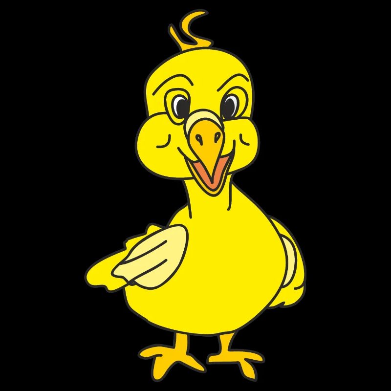Caneton jaune