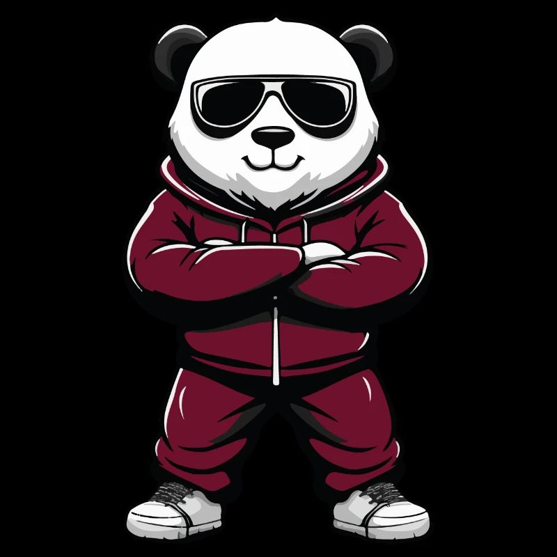 Panda Cool Comic