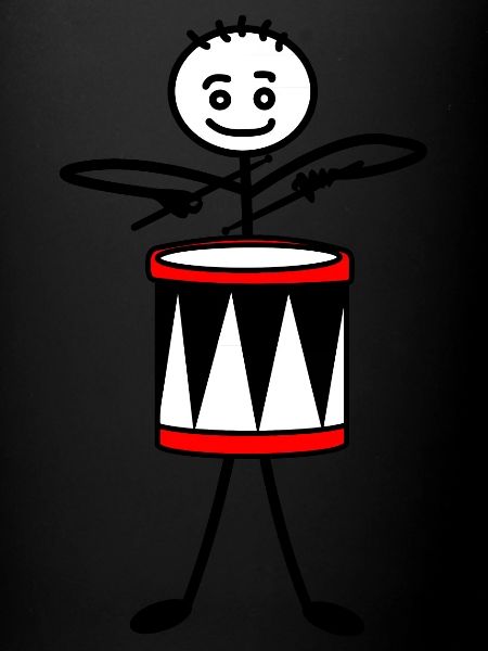 Stickmen batteur