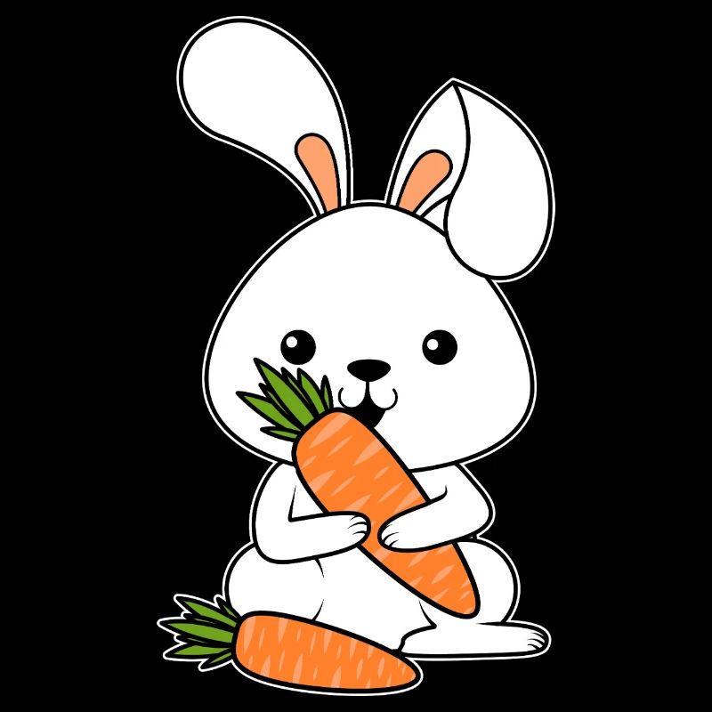 Lapin Légume Carotte Cadeau de lapin de Pâques