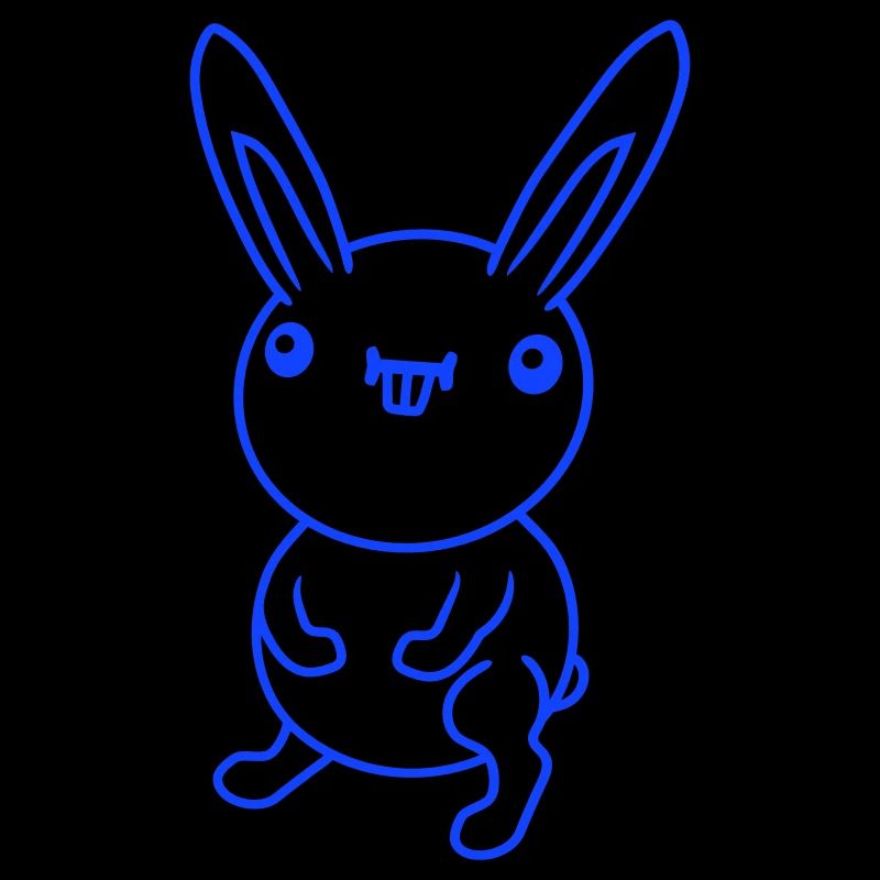 Bunny Funny Face Grimace Silly Funny Smile