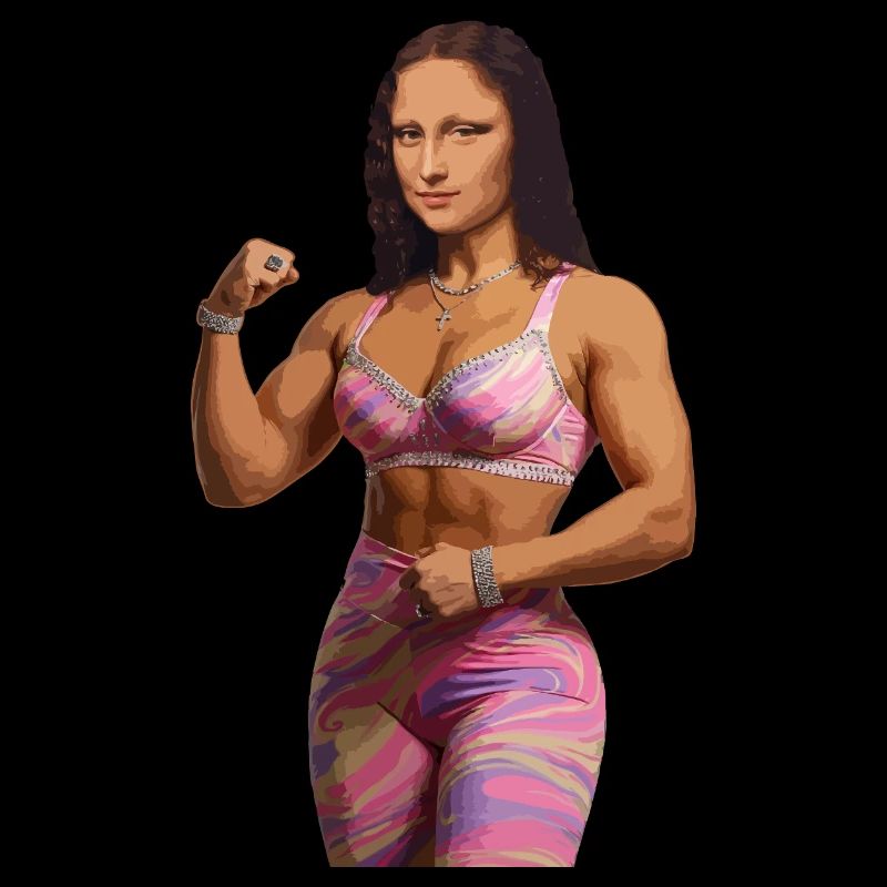 Mona Lisa bling bling