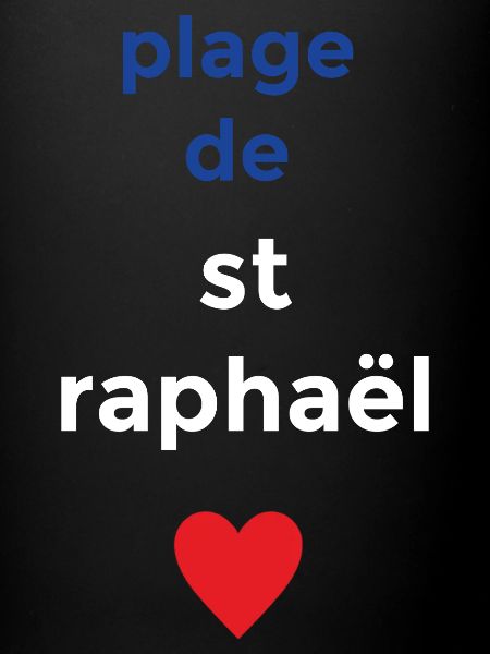 Plage de rêve de Saint-Raphaël